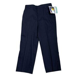BLAUER NWT Stretch Gear Pleated Business Casual Navy Blue Work Pants Mens 34x28